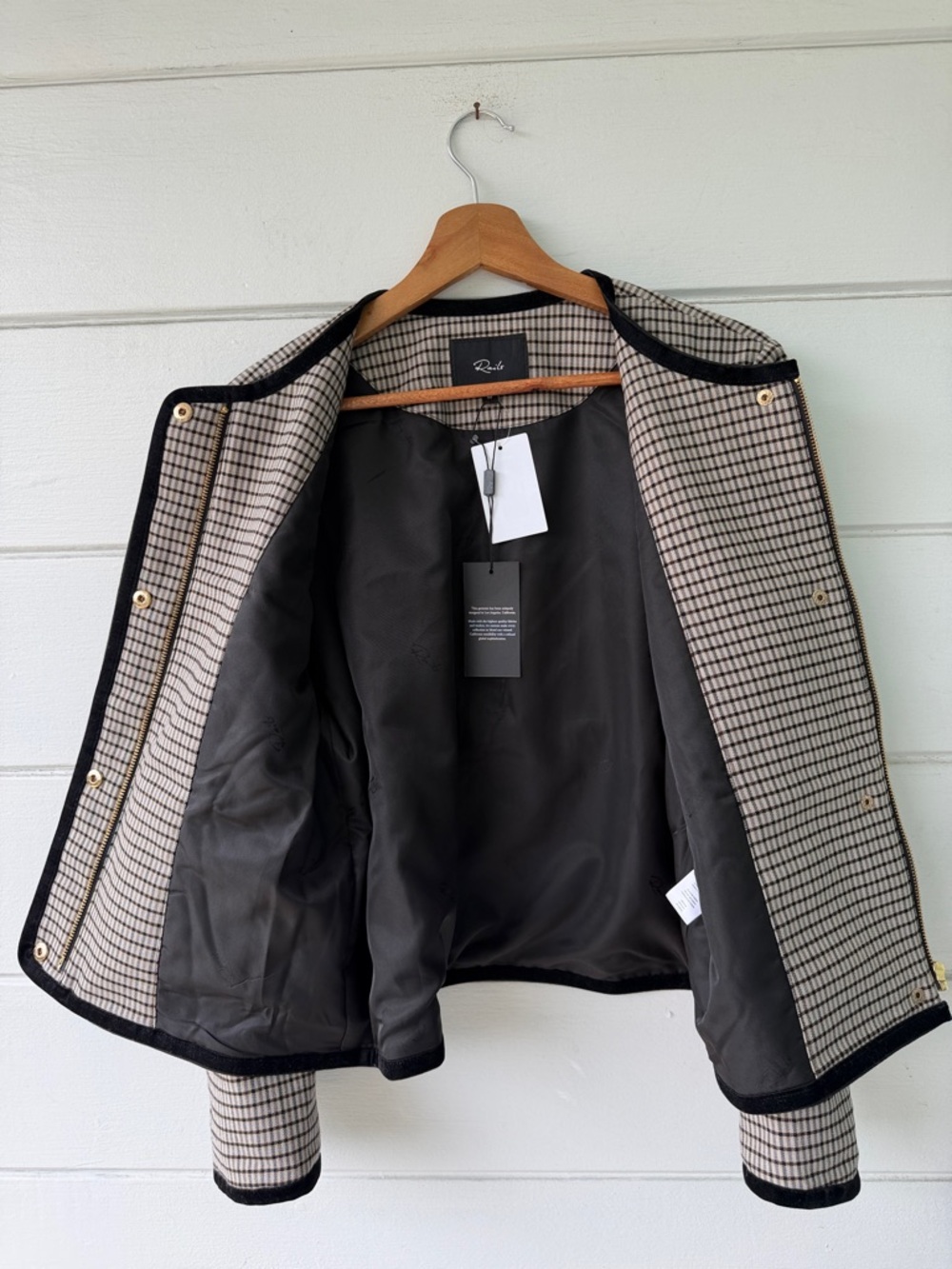 Rails| NWT Nota Minicheck Jacket - Picture 6 of 11